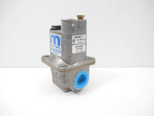 Maxitrol SR500-1 2 Stage Gas Regulator 1/2 Psig Po 3″–5″ 2.8″ Wc Min