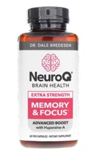 SALE NeuroQ Memory & Focus Extra Strength 60 Veg Caps Best By 11/2026+ SALE