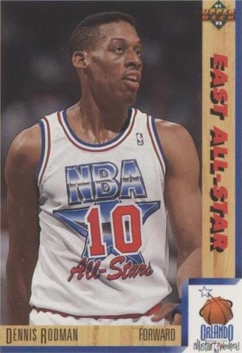 rare panini cards Dennis Rodman Autographed Chicago Bulls 8x10 Diving Photo main image 1