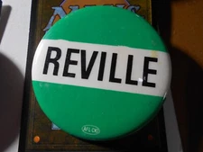 2-3/8" Reville unknown office and location cello pinback button