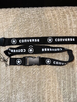 Converse Lanyard Black or Red Leave note