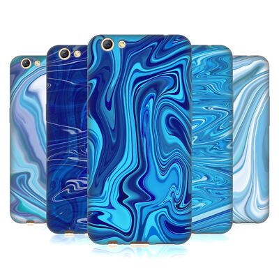 OFFIZIELLE SUZAN LIND MARMOR SOFT GEL HANDYHÜLLE FÜR OPPO HANDYS