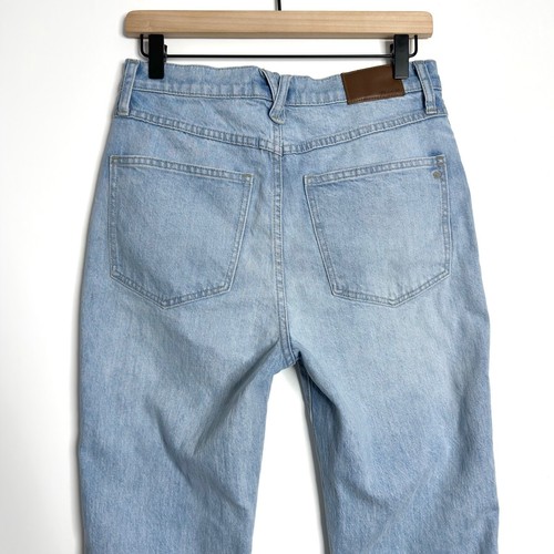 MADEWELL Stovepipe Jeans in Hume Wash Workwear Edition Light High Rise Crop 27 - Bild 5 von 7