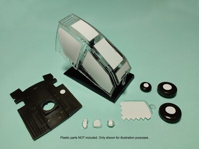 1:48 Canopy & Wheel hub Vinyl Paint Mask for AH 64 Apache, Interior and Exterior