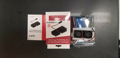 Seeed Technologies Raspberry Pi 3/2/B+ Dual Cooling Fan NEW!