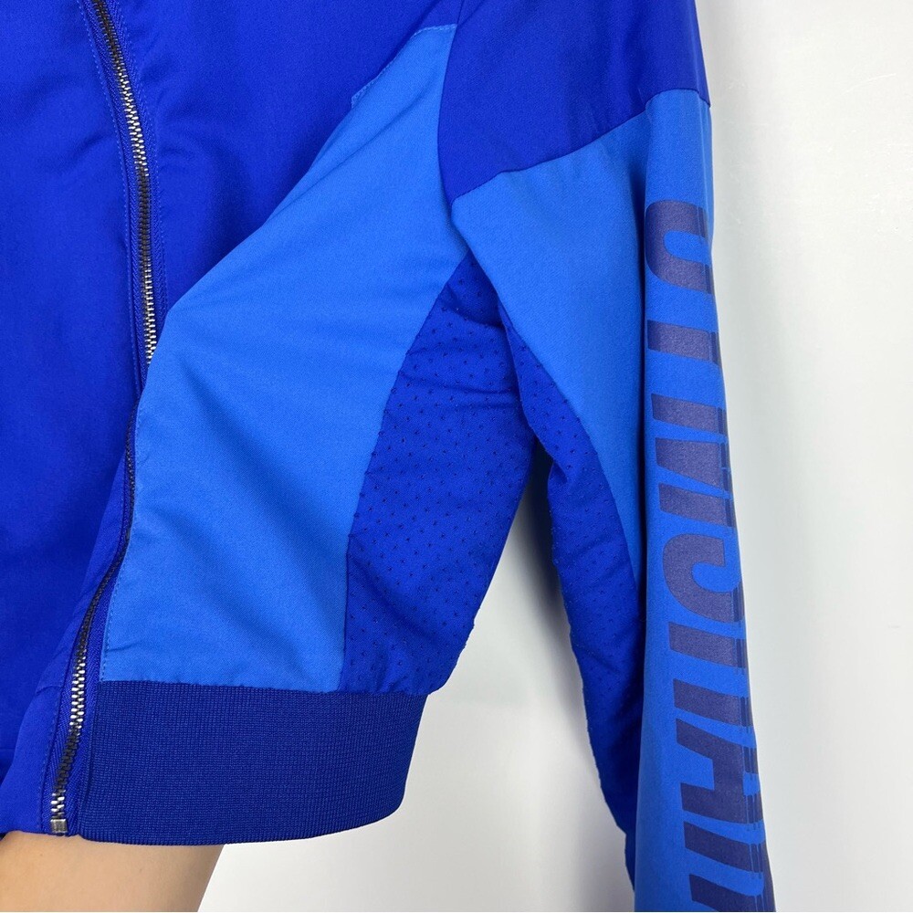 RARE Gymshark Blue Turbo Track Jacket Women’s Size Sm… Gem