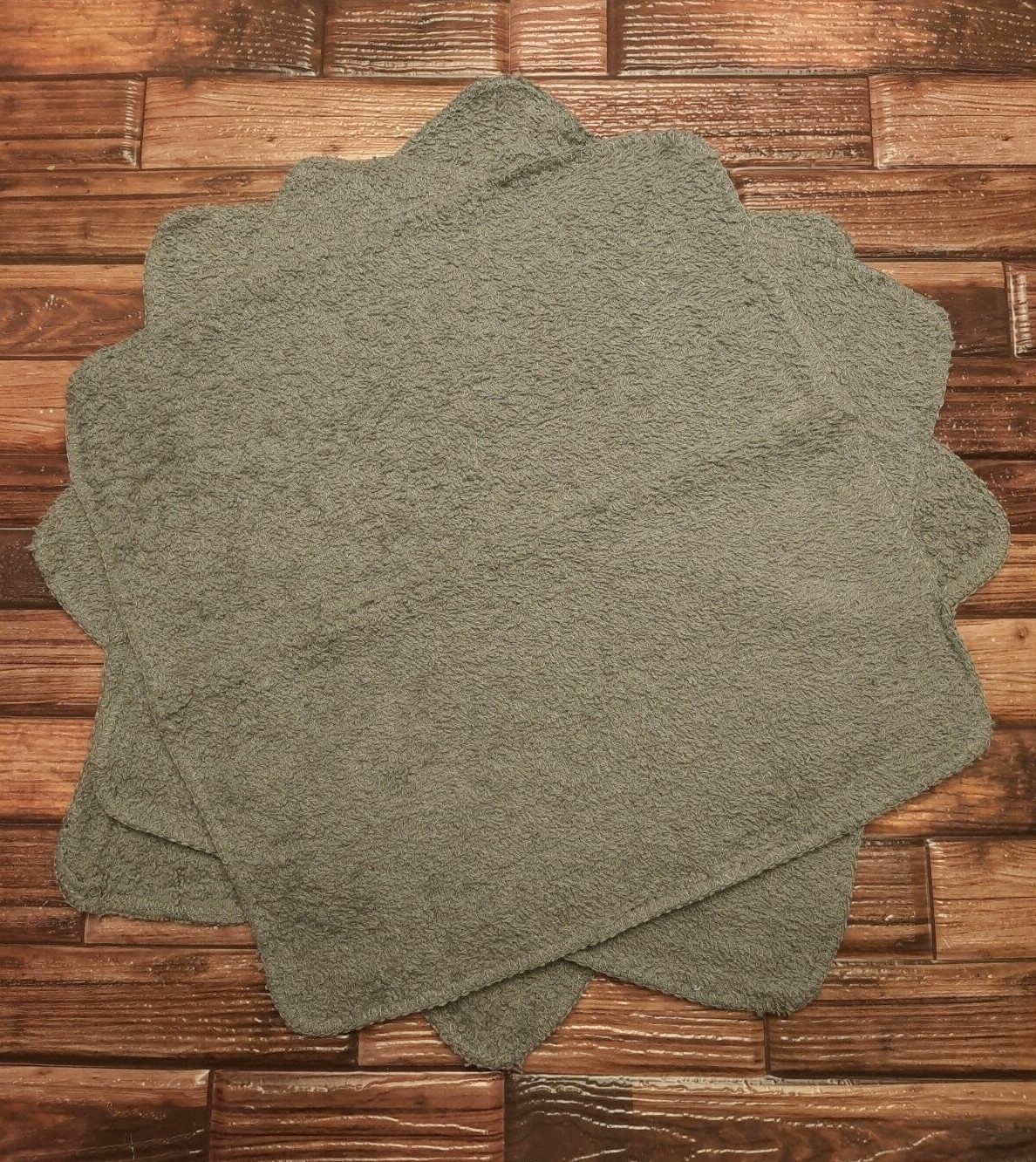 Gray Washcloths 4 Pack Soft Cotton 12x12 Absorbent Bath Scrub Wash Cloths eBay