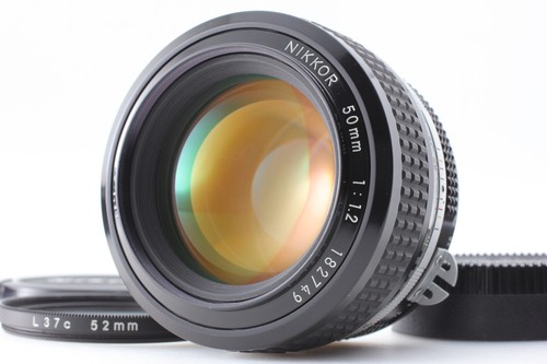 【Almost Unused】Nikon Ai Nikkor 50mm F1.2 MF Standard Prime Lens From JAPAN