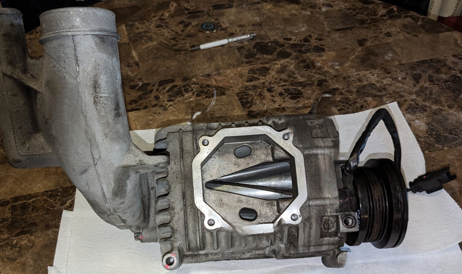 9700 Mercedes R170 SLK230 C230 2.3L Engine Supercharger Kompressor