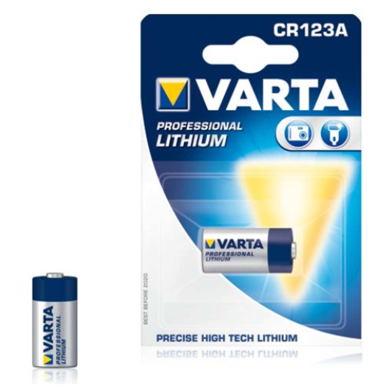 Varta Lithium Cylindrical Cr123A, Blister 1 Cr123A