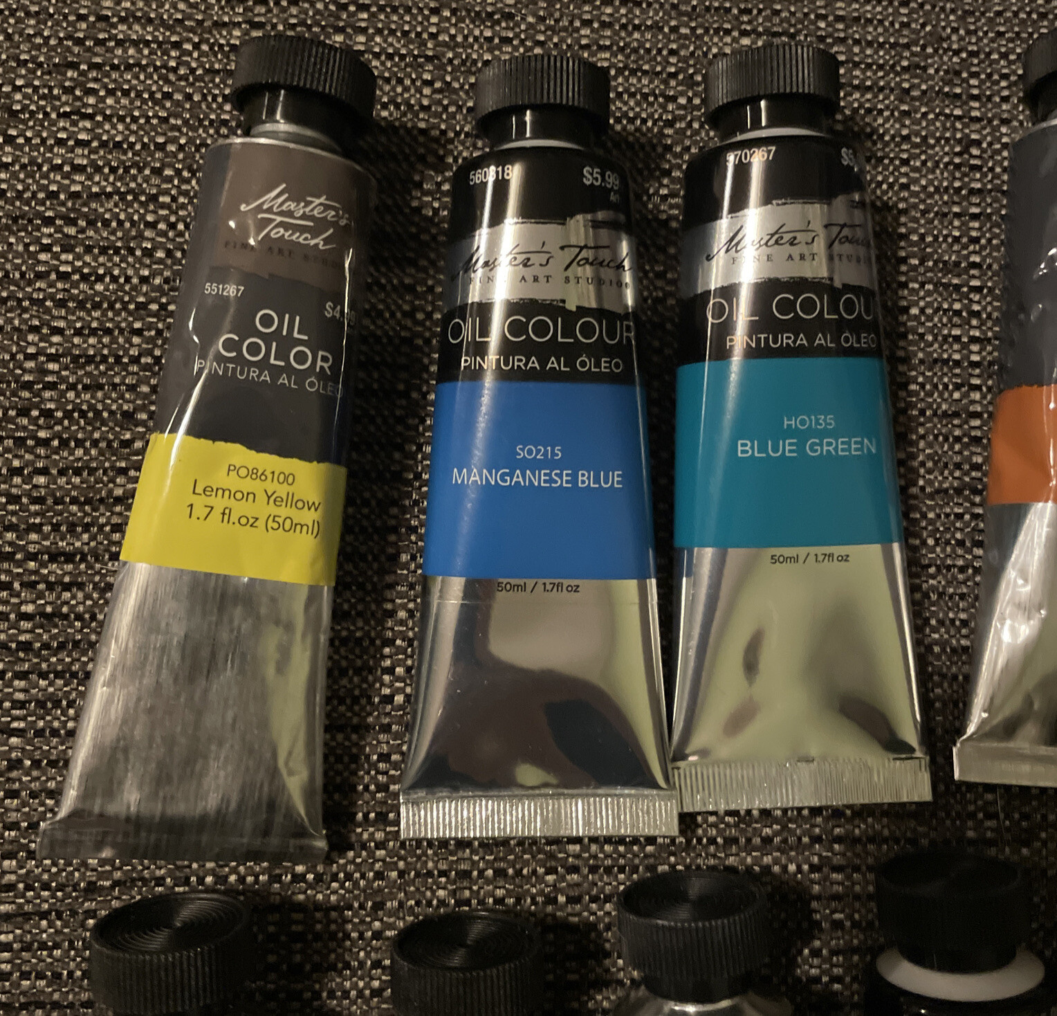 Master's Touch Fine Art Studios Oil Colour 50ml / 1.7fl oz LOT OF 16No Repeat eBay