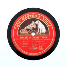 MARIA JERITZA "Einsam In Truben Tagen (Elsa's Dream)" 12" HMV DB-1092 [78 RPM]