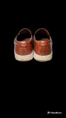 Johnston & Murphy Mens Allister Perforated Leather Slip-on  display picture 2