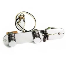 Bare Knuckle 4-Way Prewired Tele Control Plate Aged Hardware Version