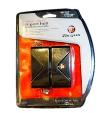 Targus ACH77US 4-Port Hub Travel USB 2.0 with Ethernet Cable