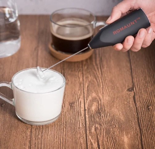 Milk Frother, Coffee Handheld Electric Battery Operated Frother