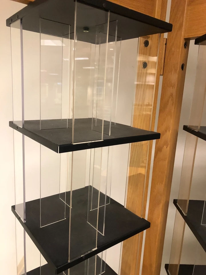 4 Space Saving Elegant Magazine Books, Trophies, mini Drinks Samplers Displays - Image 4 of 4