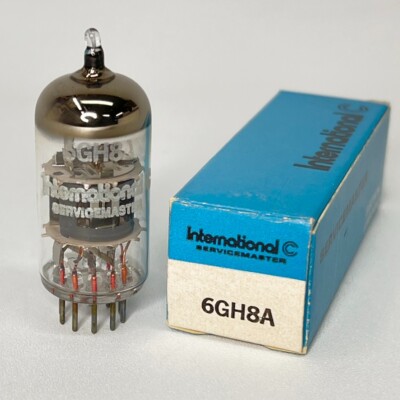 (1) Tested International Service Master 6GH8A Tube with Box Made in Hungary (i)