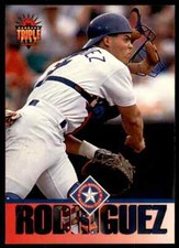 1994 DONRUSS TRIPLE PLAY HOF CATCHER ALL STAR IVAN RODRIGUEZ TEXAS RANGERS #199