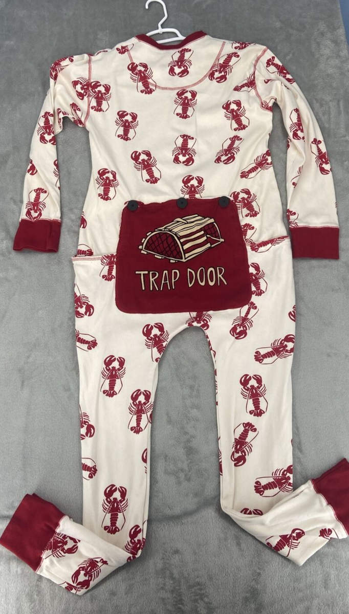 Bear Cheeks Lazy One Tailgate Pajamas Lazy One One Piece Sleepwear