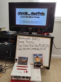 Home Alone 2: Lost In New York (NES, 1992) *VGC w/ Manual + Case Protector* READ