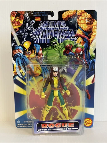 Rogue Vintage Marvel Universe Action Figure New 1996 Toybiz Uncanny X-Men Comics