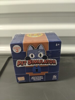 Pet Simulator X Series 2 Mystery Treasure Plush with Epic DLC Code Big Games