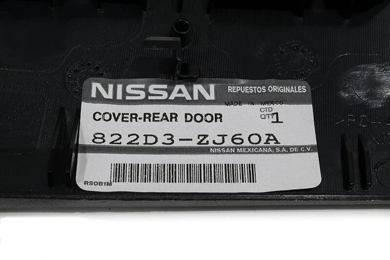 OEM 2007-2012 Nissan Sentra Left Rear Door Seal Retainer Plate NEW 822D3-ZJ60A - Image 4 of 4