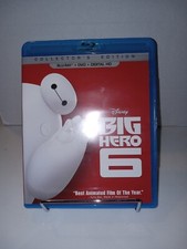 Disney's BIG HERO 6  Blu-Ray  DVD No Digital Sheet  Collector's Edition 2015