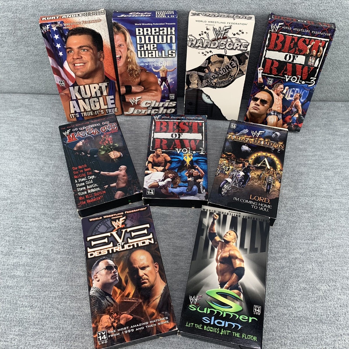wwf vhs dvd セット WWF VHS LOT OF 9 VIDEO VHS TAPES | eBay