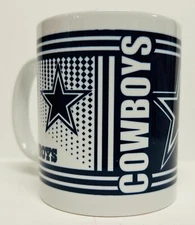 Dallas Cowboys Boelter NFL 11oz Hero Coffee Mug (White)