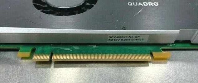 Nvidia Quadro FX3800 0T939K 1GB GDDR3 PCI-E VIDEO GRAPHICS CARD - Image 4 of 4