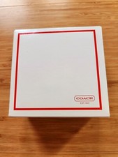 Coach Gift Boxes Pouches Coach Wallet Boxes White And Red NEW