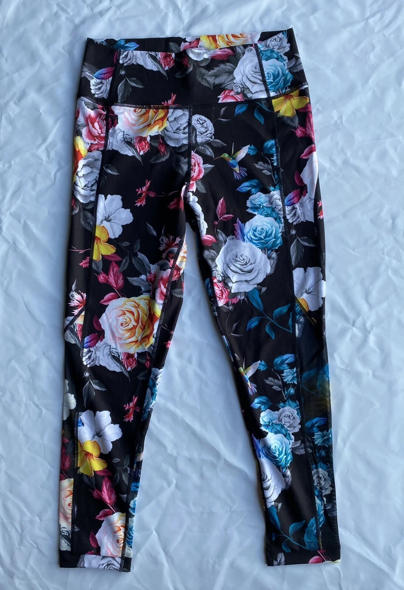 Zyia Active Floral Athletic Leggings for Women