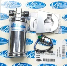 Vintage Air Chrome Vertical Mount Air Conditioning Drier P/N 07309-Vuq