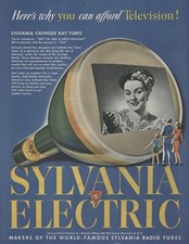 1946 Sylvania Electric Original Advertisement: You CAN Afford Television!