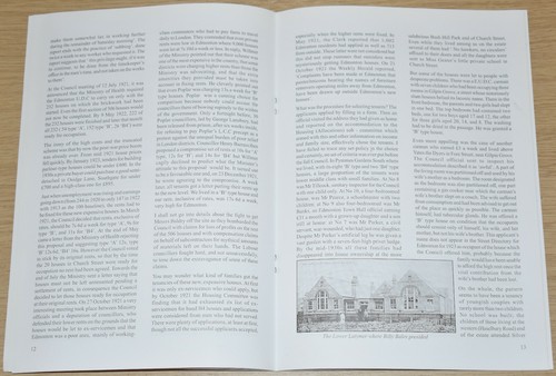 EDMONTON HISTORY 1920s - North London Garden City Estate Working Class Politics - Imagen 3 de 4