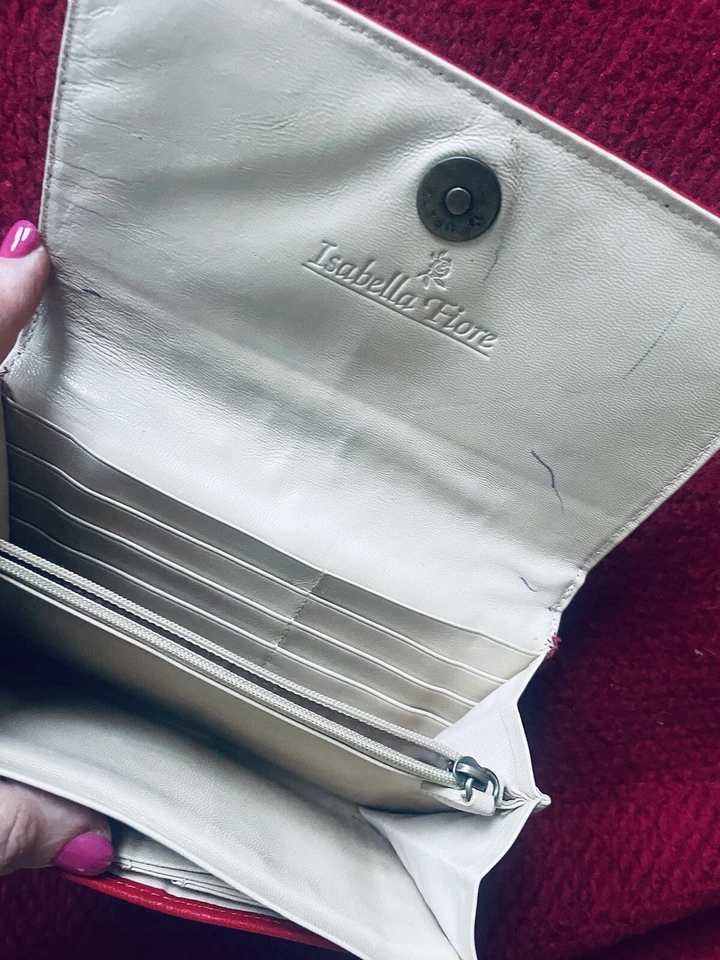 Cartera Isabella Fiore Rosas Flores Negra  Foto 2 de 2