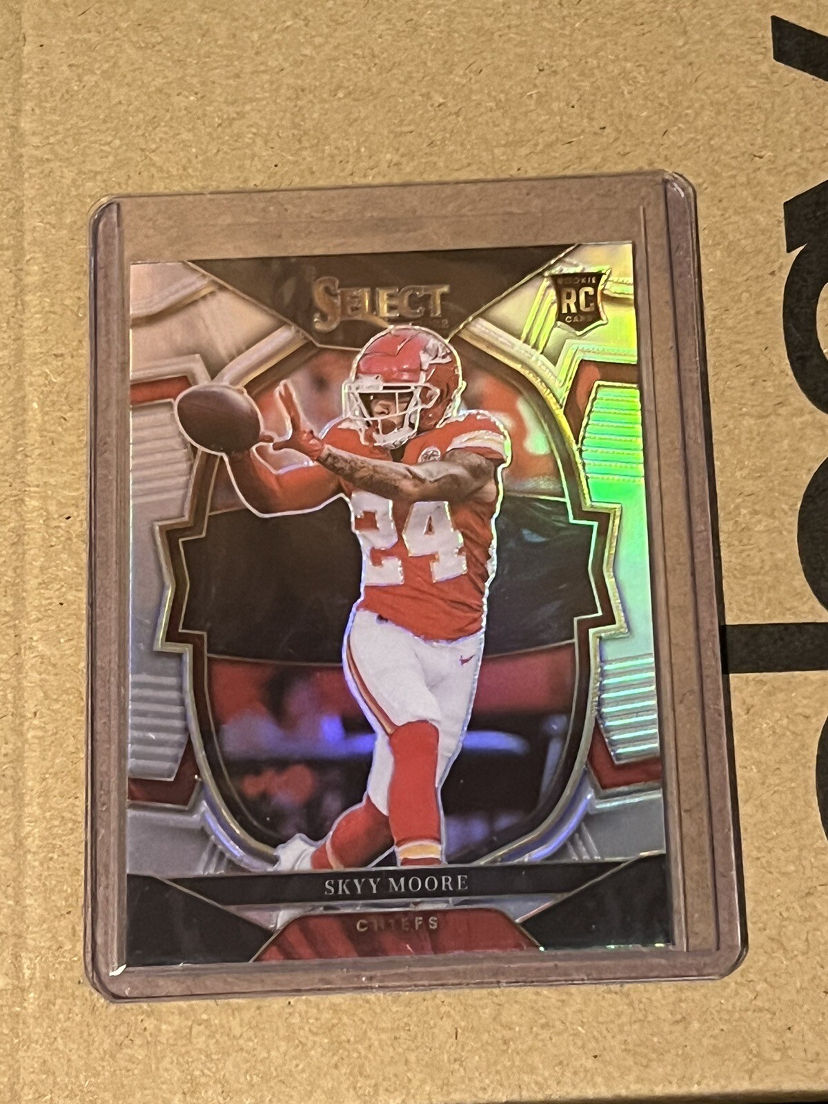 2022 Select Silver Concourse Level  Skyy Moore RC Rookie Kansas City Chiefs