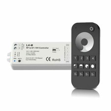 RF to 4Channel 0-10V Led Dimmer Controller Driver Wireless Remote f Single color