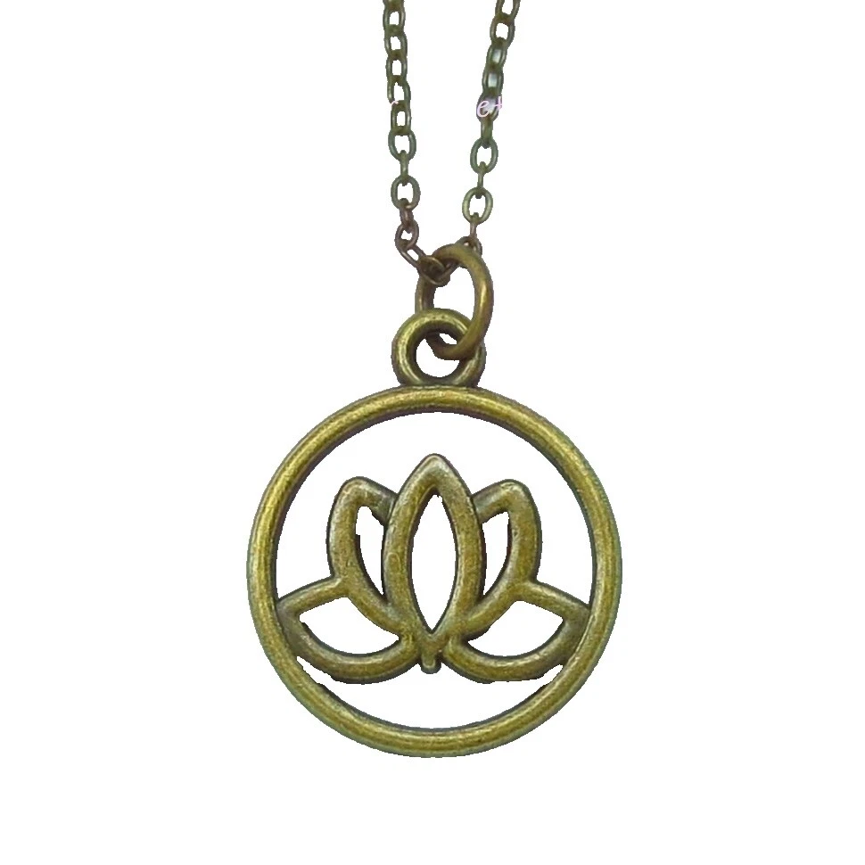 Cadena de belleza Collares y colgantes De moda de Bronce