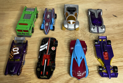 Hot Wheels Diecast Toy Cars Lot of 15 Loose Race Cars Fire Truck