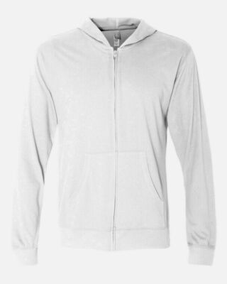 Men's Sweatshirt Hoodie Lightweight ''NEXT LEVEL'' Full Zip Hooded Jacket -Unisex