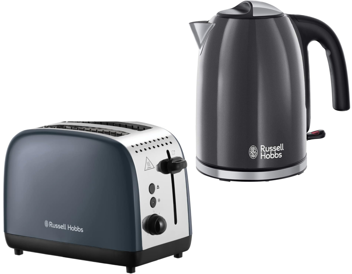 Slice Grey Russell Hobbs Kettle And Toaster Russell Hobbs Colours