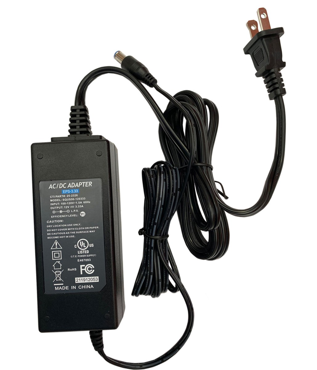 SLLEA AC/DC Adapter For Metrologic Scanner - Replacement Power Supply For 48-5.2-650R, 48-52-650R, 6123 Models