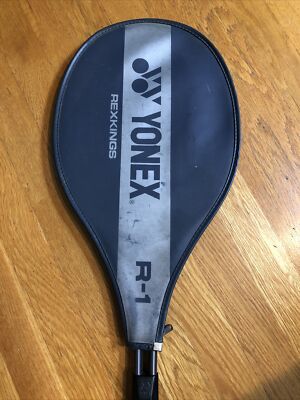 【希少・純正カバー付】YONEX REXKINGS R-1 硬式テニスラケット Yonex R-1 Iso-Metric Rexking Vintage Tennis Racquet Midsize Made