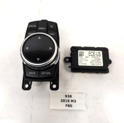   OEM BMW M3 M4 F82 F32 iDrive Navigation Controller Knob NBT NAV Button +Module