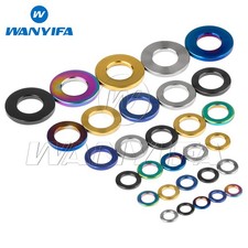 Titanium Washer M3 M4 M5 M6 M8 M7 M10 M12 M14 DIN912 Flat Washers Spacer Gaskets