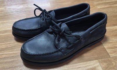 Sperry Gr. 42 US9 Bootsschuhe schwarz NEU