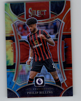 Philip Billing 2023-24 Panini Select Premier League Mezzanine Tie-Dye Prizm /49
